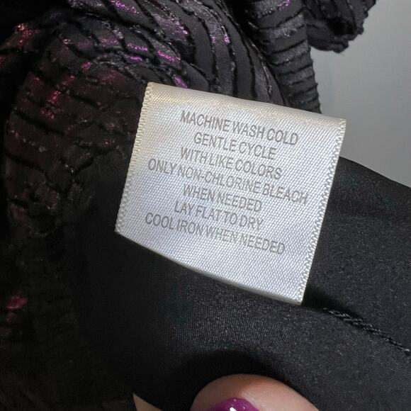 ModCloth Time to Shine Purple Metallic Dress - Picture 10 of 13